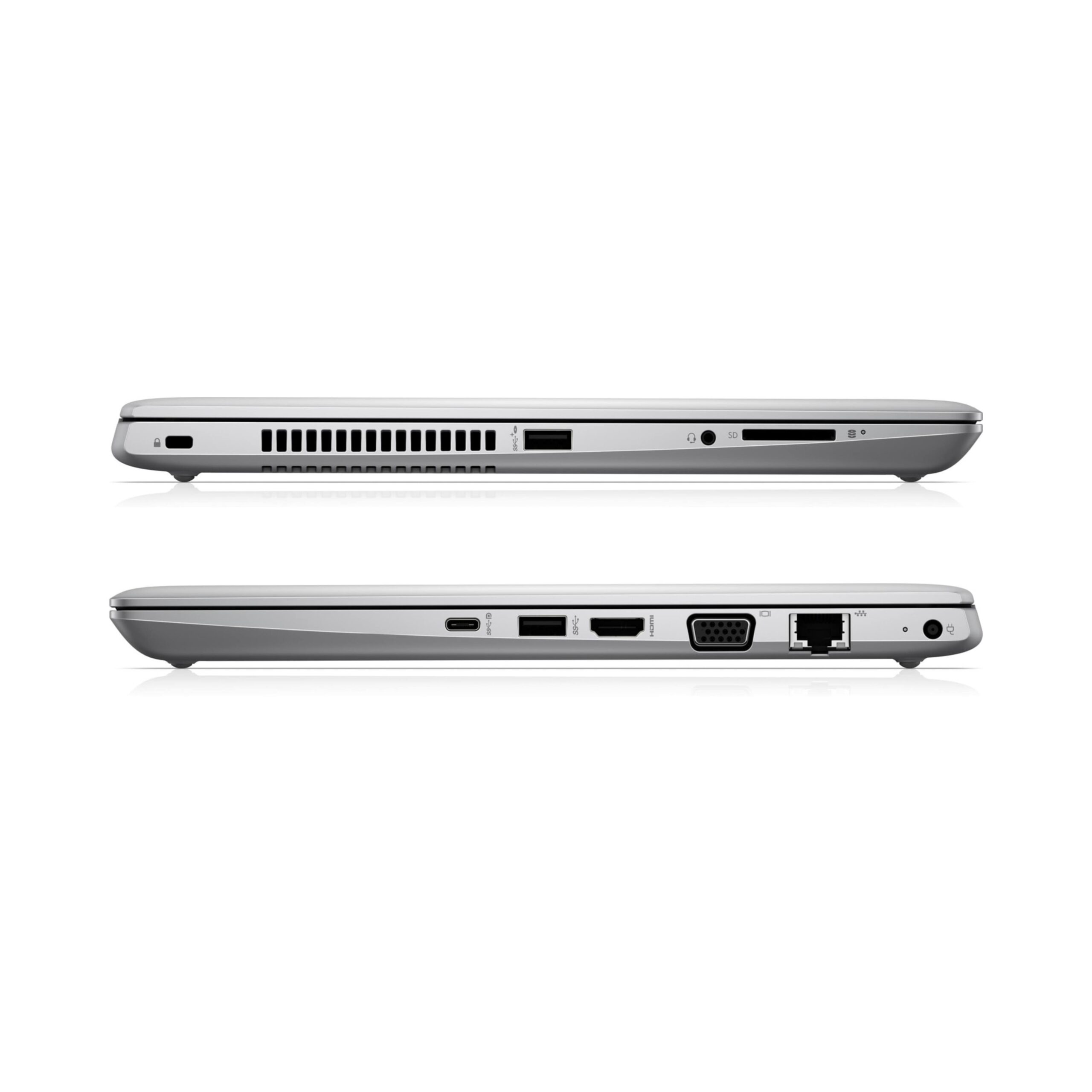 Refurbished Linux Laptop Intel i5 16Gb sides