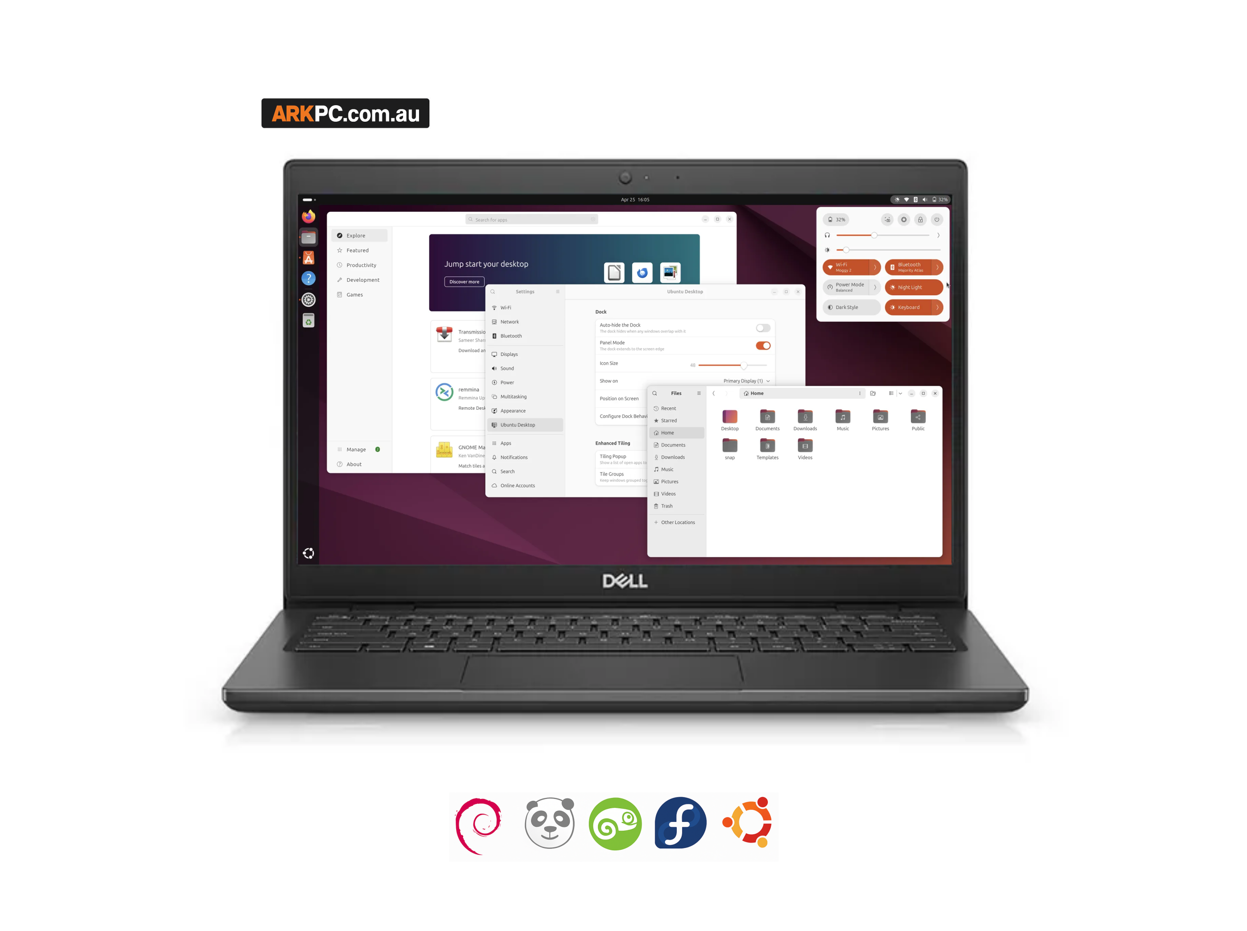 Refurbished Linux Laptop – Intel i7 14″ FHD with 16GB RAM