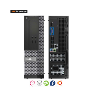 Refurbished Linux Desktop – compact Intel i3 PC with 8GB RAM and 256GB SSD