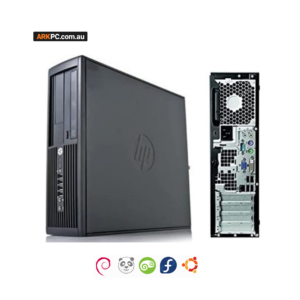 Refurbished Linux Desktop – compact Intel i5 quad-core SFF PC with 256GB SSD