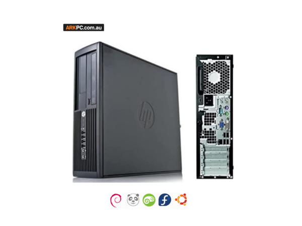 Refurbished Linux Desktop – compact Intel i5 quad-core SFF PC with 256GB SSD