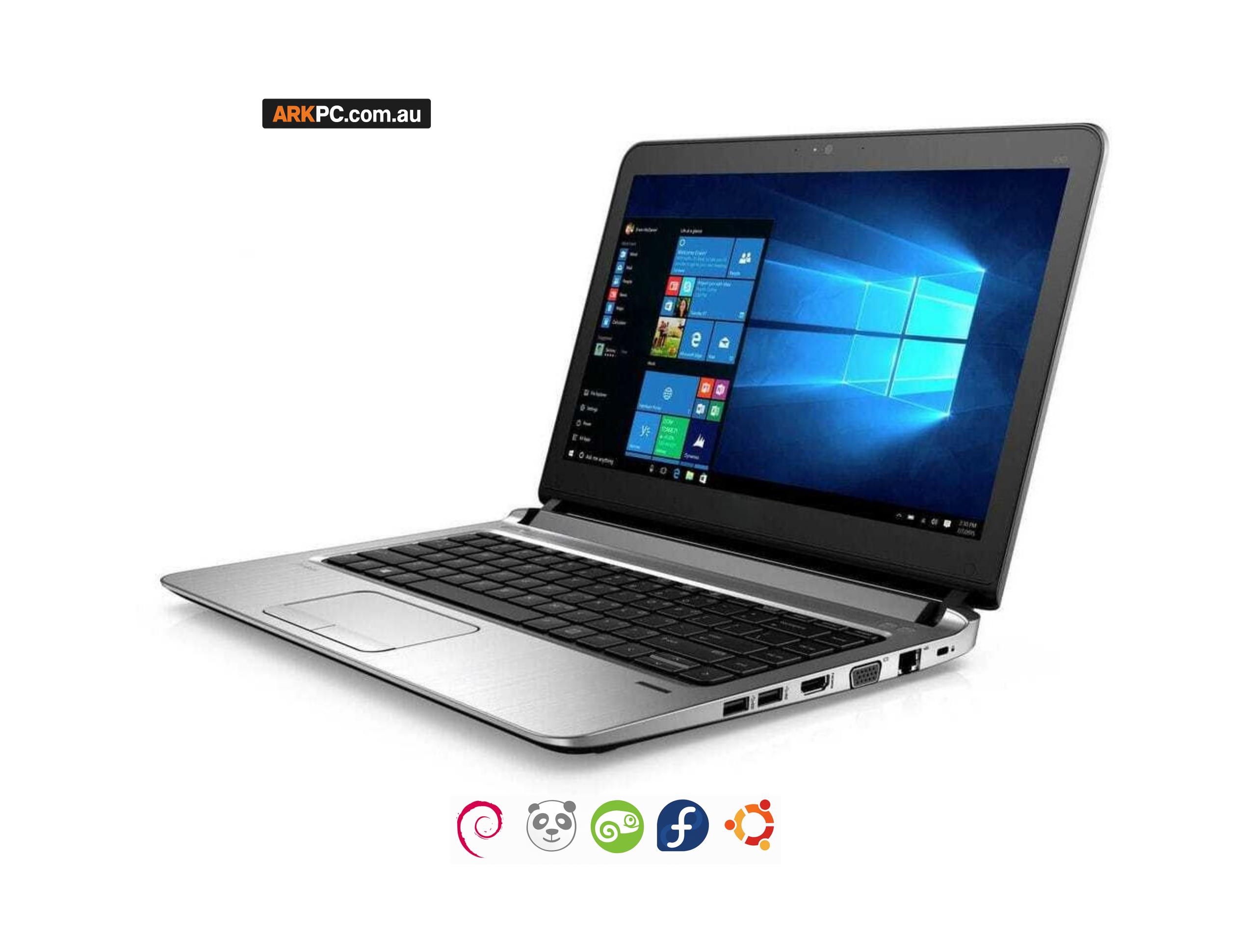 Refurbished Linux Laptop – Intel i5 13.3″ 8GB 256GB SSD right