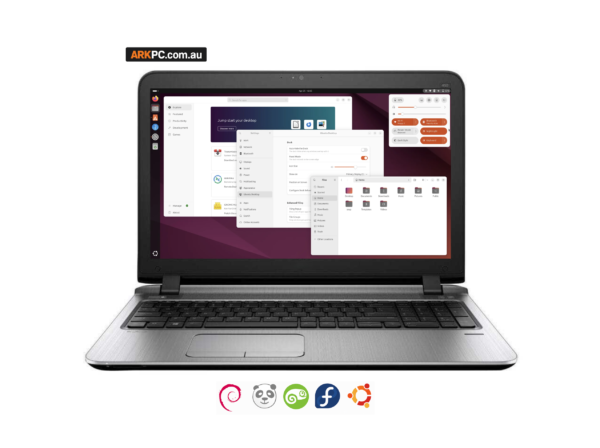 Refurbished Linux Laptop Intel i5 15.6″ 8GB 240GB SSD DVD
