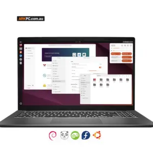 Brand New Linux Laptop Intel Core i7 15.6-inch 16GB 512GB NVMe with Ubuntu on screen